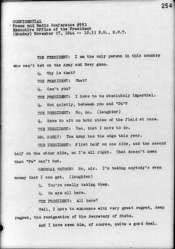 CONFIDENTIAL ` Press and Radio Conference #983 Executive