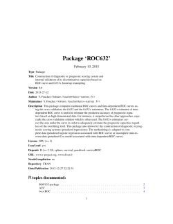 Package `ROC632`