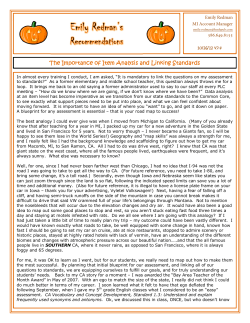 The Importance of Item Analysis and Linking Standards