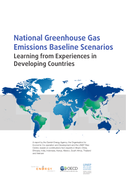 National Greenhouse Gas Emissions Baseline Scenarios Learning