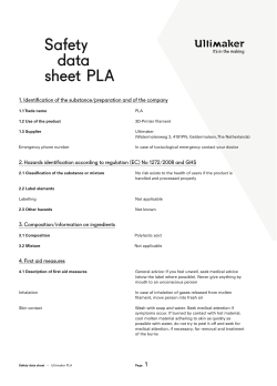 Safety data sheet