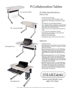 Pi Collaboration Tables