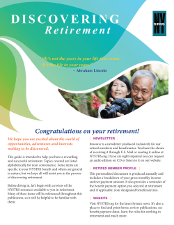 Discovering Retirement