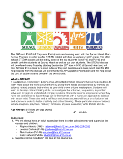School Program in order to offer STEAM r