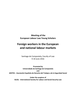 European Young Scholars` Embryo Seminar