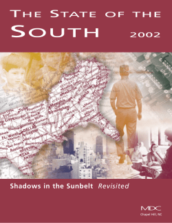 Shadows in the Sunbelt Revisited