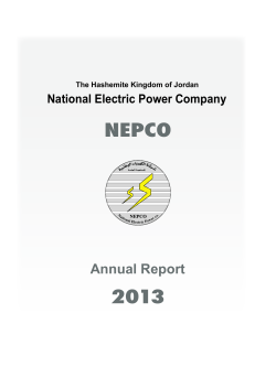 Annual Report for Year : 2013