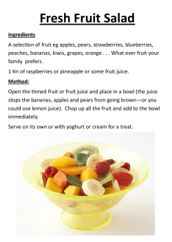 Fruit Salad - Atkinson Road Nursery