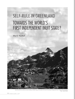self-rule in greenland
