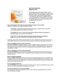 Arbonne Essentials Digestion Plus