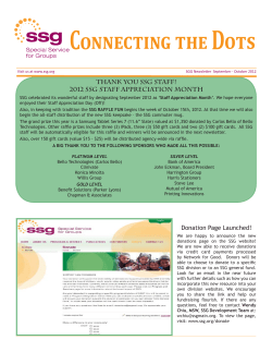 Connecting the Dots: September-October 2012