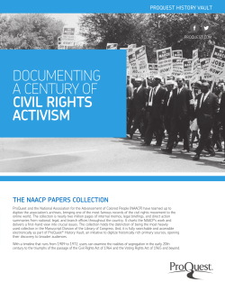 The NAACP Papers Collection
