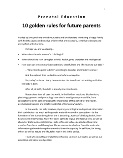 Golden Rules for families