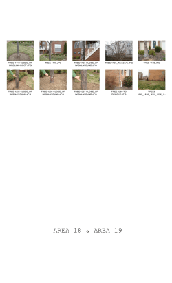 Contact sheet - Cameron Station