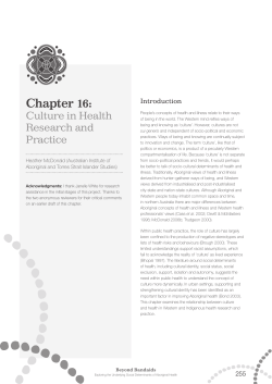 Chapter 16 - Lowitja Institute