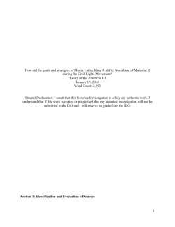 HI Sample A - BSGE student 2016