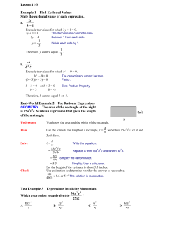 Algebra 1