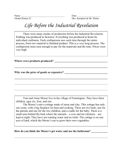 Industrial Rev. Station Lesson