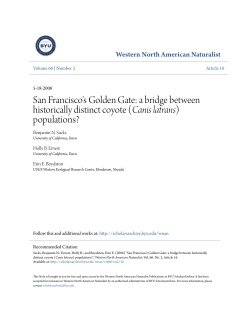 San Francisco`s Golden Gate: a bridge between historically distinct