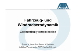 Circular cylinder - AIA RWTH - RWTH