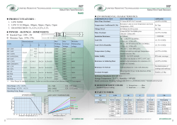 Metal Film Fixed Resistors