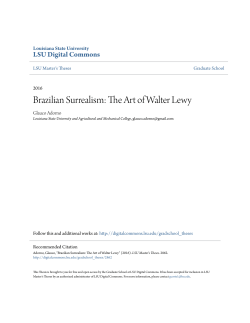 Brazilian Surrealism: The Art of Walter Lewy