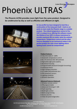 The Phoenix ULTRA provides more light from the same product
