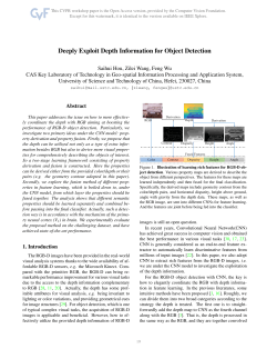 Deeply Exploit Depth Information for Object Detection