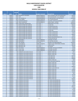 06-07 School Year Check Register