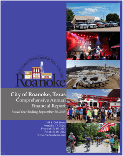 City of Roanoke, Texas