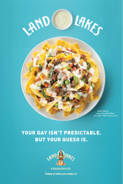 benefits guide - Land O`Lakes Foodservice