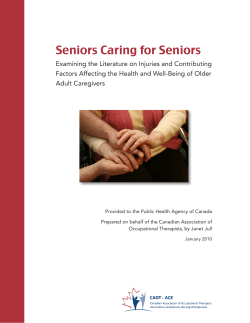 Seniors Caring for Seniors