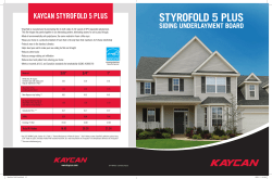 kaycan styrofold 5 plus