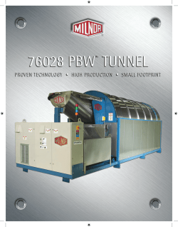 76028 PBW&trade; Tunnel - Pellerin Milnor Corporation