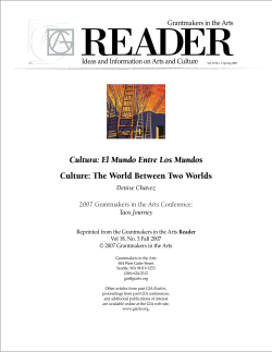 Cultura: El Mundo Entre Los Mundos