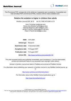 Nutrition Journal
