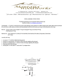 Instructions / Assembly