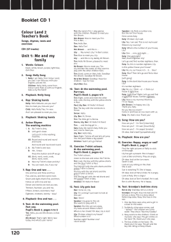 Booklet CD 1