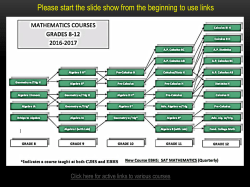 slide show - East Brunswick Public Schools