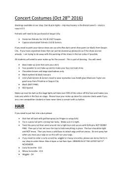 Concert Costumes 2016 - All That Jazz Dance Studio