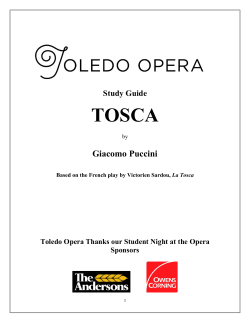 Study Guide TOSCA