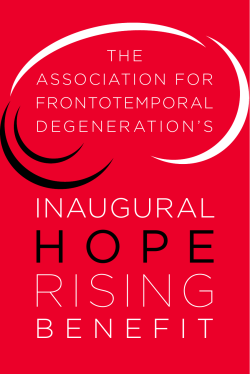 Hope Rising Benefit - The Association for Frontotemporal