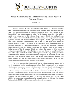 Product Manufacturers and Distributors Finding Limited Respite in