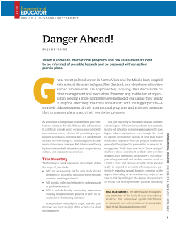 Danger Ahead!