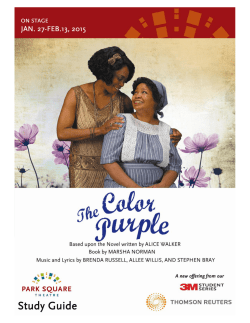 The Color Purple - Park Square Theatre