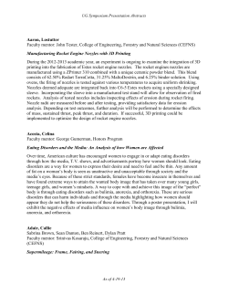 Manufacturing Rocket - Northern Arizona University