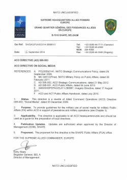 nato unclassified b-7010 shape, belgium supreme headquarters