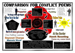 Comparison for Conflict poems