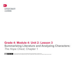 Grade 4: Module 4: Unit 2: Lesson 3