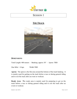 SESSION 1 - Star Track Cycling Inc